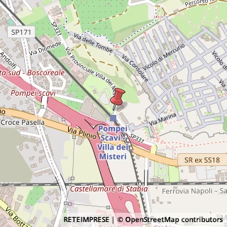 Mappa Via Villa dei Misteri, 3, 80045 Pompei, Napoli (Campania)