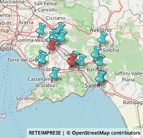 Mappa 84016 Nocera inferiore SA, Italia (12.175)