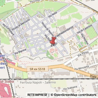 Mappa Via del Tempio d?Iside, 30, 80045 Pompei, Napoli (Campania)