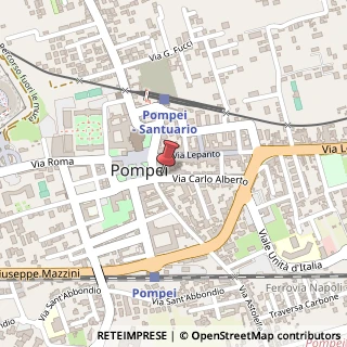 Mappa Via Carlo Alberto, 5, 80045 Pompei NA, Italia, 80045 Pompei, Napoli (Campania)