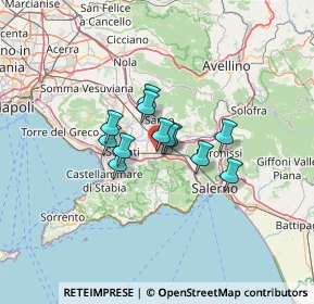 Mappa Traversa II De Gasperi Alcide, 84016 Pagani SA, Italia (8.35917)