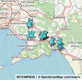 Mappa Traversa II De Gasperi Alcide, 84016 Pagani SA, Italia (9.28933)