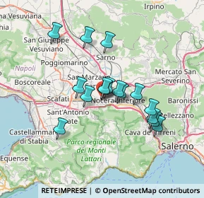 Mappa Traversa II De Gasperi Alcide, 84016 Pagani SA, Italia (5.94188)