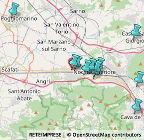 Mappa Traversa II De Gasperi Alcide, 84016 Pagani SA, Italia (4.19)
