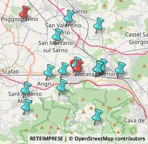 Mappa Traversa II De Gasperi Alcide, 84016 Pagani SA, Italia (4.00375)
