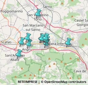 Mappa Traversa II De Gasperi Alcide, 84016 Pagani SA, Italia (2.69818)