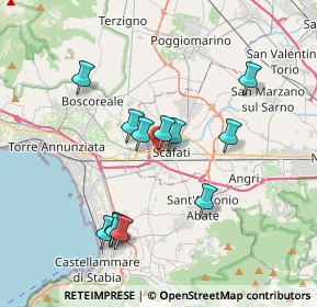 Mappa Via Enrico Fermi, 84018 Scafati SA, Italia (3.71)