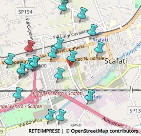 Mappa Via Enrico Fermi, 84018 Scafati SA, Italia (0.6315)