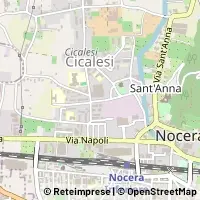 Térkép Nocera Inferiore