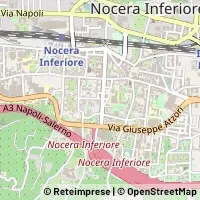 Kaart Nocera Inferiore