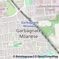 Mapa Garbagnate Milanese
