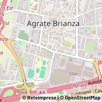 Karte Agrate Brianza