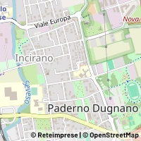 Kartta Paderno Dugnano