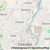 Mapa Cossato