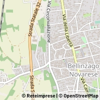 Hartă Bellinzago Novarese