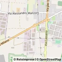 Mapa Vaprio d'Adda