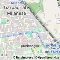 地図 Garbagnate Milanese