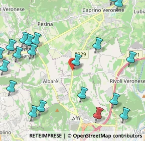 Mappa Loc. Casalmenini, 37010 Rivoli Veronese VR, Italia (2.953)