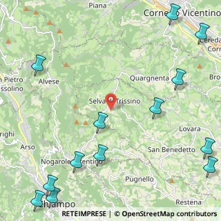 Mappa Via Belvedere, 36070 Nogarole vicentino VI, Italia (3.39308)