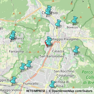 Mappa Via Alcide de Gasperi, 25060 Collebeato BS, Italia (2.67)