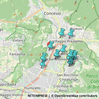 Mappa Via Alcide de Gasperi, 25060 Collebeato BS, Italia (1.64733)