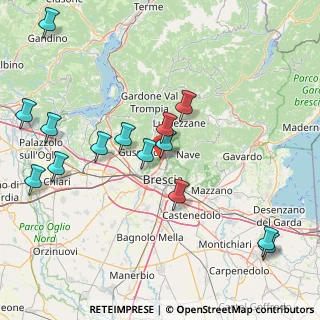 Mappa Via Alcide de Gasperi, 25060 Collebeato BS, Italia (18.27429)