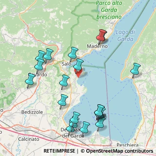 Mappa Via Gardiola, 25010 San Felice del Benaco BS, Italia (9.3115)
