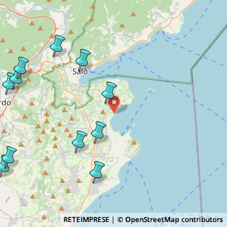 Mappa Via Gardiola, 25010 San Felice del Benaco BS, Italia (6.02)