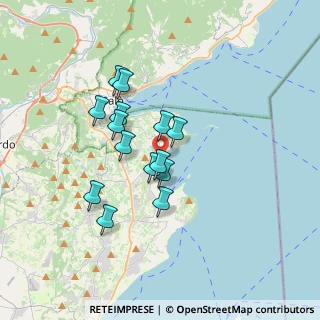 Mappa Via Gardiola, 25010 San Felice del Benaco BS, Italia (2.76357)