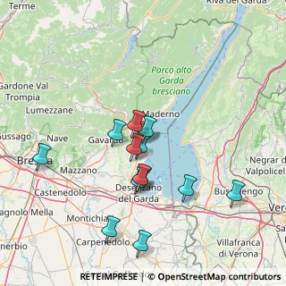 Mappa Via Gardiola, 25010 San Felice del Benaco BS, Italia (13.92077)