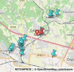 Mappa Via Stradoncino, 25046 Cazzago San Martino BS, Italia (2.17071)