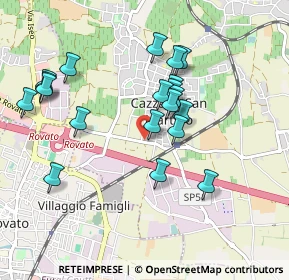 Mappa Via Stradoncino, 25046 Cazzago San Martino BS, Italia (0.8845)