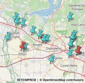 Mappa Via Stradoncino, 25046 Cazzago San Martino BS, Italia (9.0625)