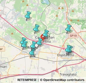 Mappa Via Stradoncino, 25046 Cazzago San Martino BS, Italia (3.38818)