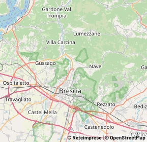 Mappa 25136 Brescia BS, Italia (7.641)