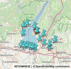 Mappa 37016 Garda VR, Italia (11.79389)