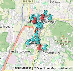 Mappa Via Colle di Cadibona, 25136 Brescia BS, Italia (0.6585)