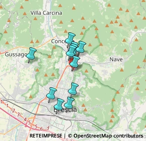 Mappa Via Colle di Cadibona, 25136 Brescia BS, Italia (2.68727)