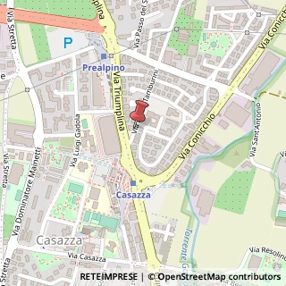 Mappa Via Pietro Tamburini,  18, 25136 Brescia, Brescia (Lombardia)