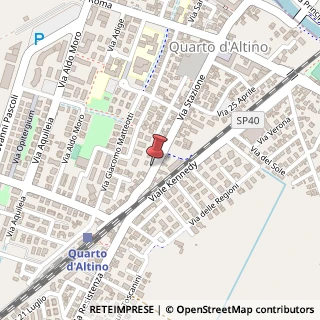 Mappa Via Stazione, 69, 30020 Quarto d'Altino, Venezia (Veneto)