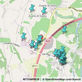Mappa Via Sabbioni, 37010 Rivoli Veronese VR, Italia (0.576)