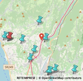 Mappa Via Sabbioni, 37010 Rivoli Veronese VR, Italia (5.53643)