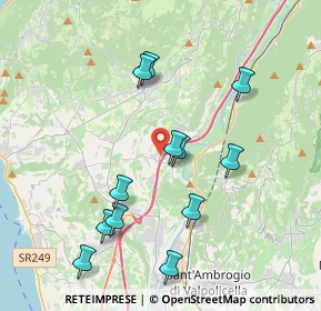 Mappa Via Sabbioni, 37010 Rivoli Veronese VR, Italia (3.885)