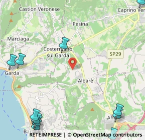 Mappa 37010 Costermano VR, Italia (3.53727)