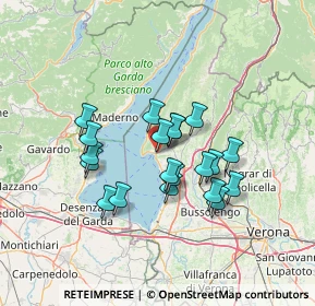 Mappa Via Don C. Gnocchi, 37016 Garda VR, Italia (11.008)