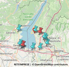 Mappa Via Don C. Gnocchi, 37016 Garda VR, Italia (12.51)