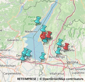 Mappa Via Don C. Gnocchi, 37016 Garda VR, Italia (11.24231)