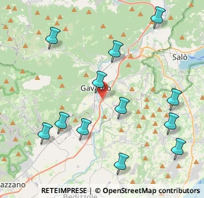 Mappa La Porta Del Garda, 25085 Gavardo BS, Italia (4.59667)