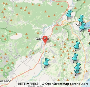 Mappa La Porta Del Garda, 25085 Gavardo BS, Italia (7.41353)