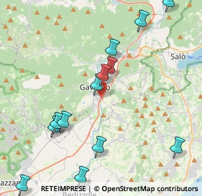 Mappa La Porta Del Garda, 25085 Gavardo BS, Italia (5.35733)